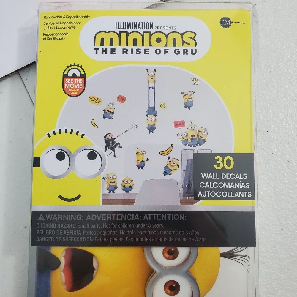 Minions Despicable Me Wall Decals Bundle Lot Of‎ 2